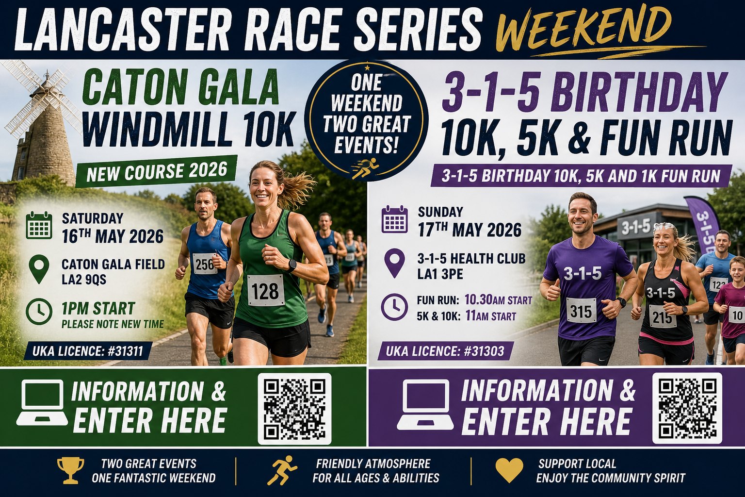 315 Birthday 10K poster