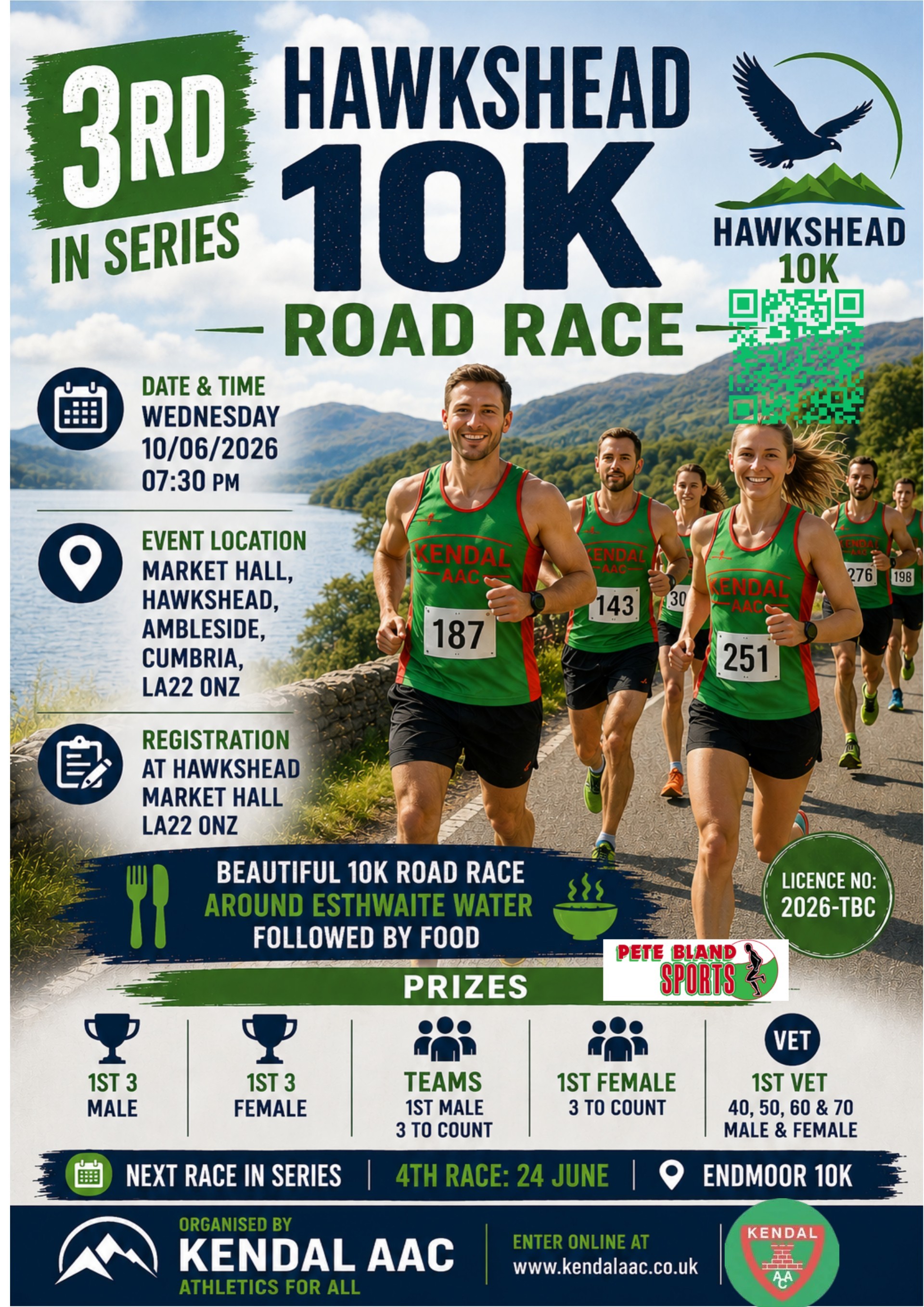 Hawkshead 10K poster