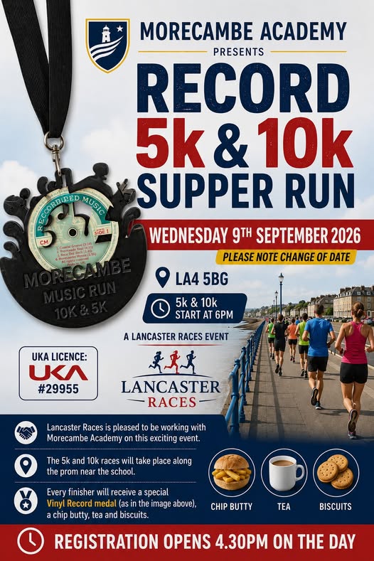Record 5K Supper Run poster