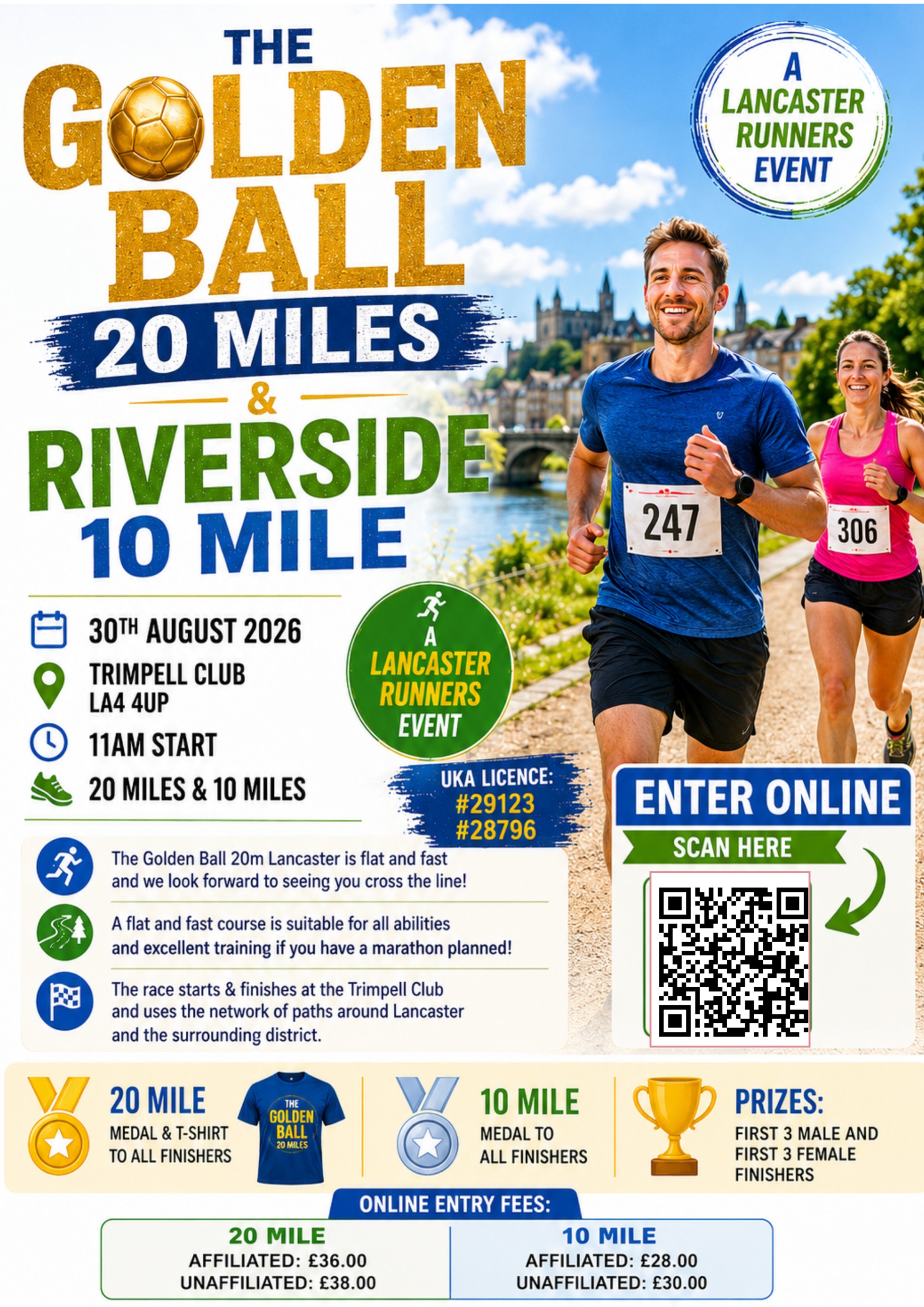 Riverside 10 Mile poster