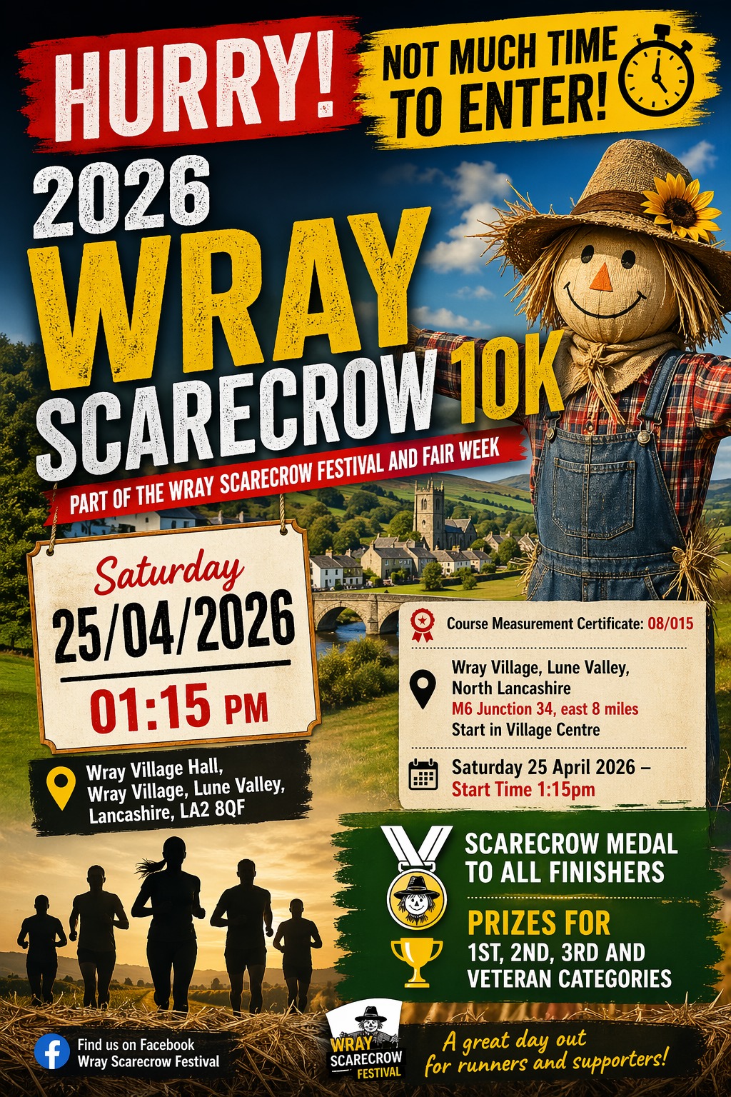 Scarecrow Wray 10K poster