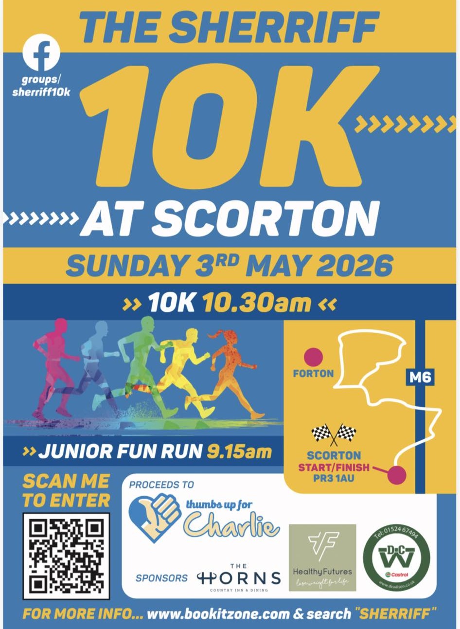 The Sheriff 10K poster
